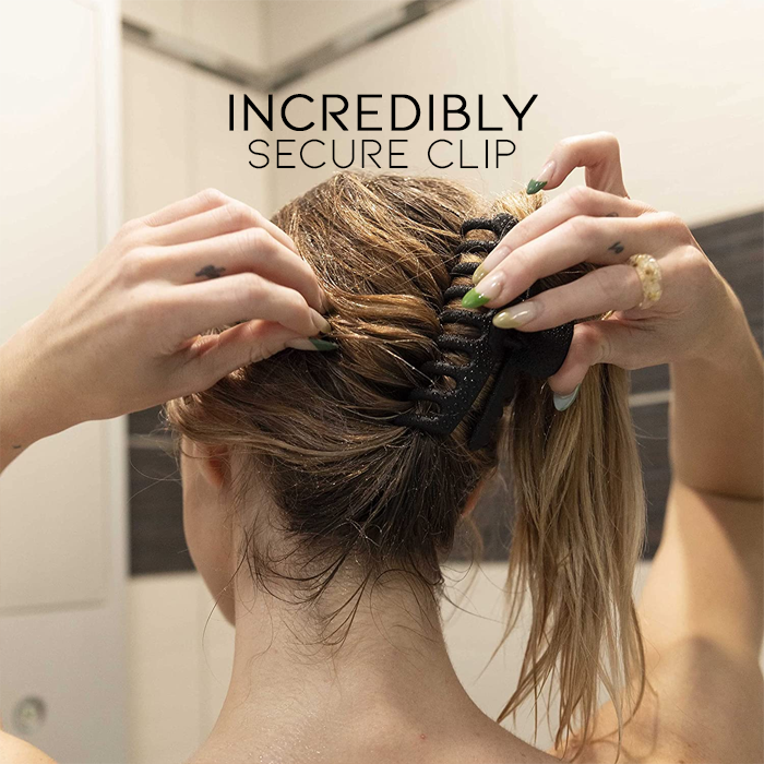 Grande pince à griffes pour cheveux épais (collection Shine)