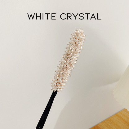 Créateur de chignons en cristal facile et élégant 