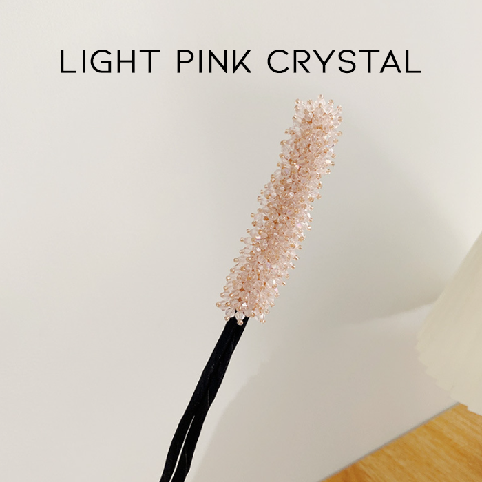 Créateur de chignons en cristal facile et élégant 