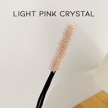 Créateur de chignons en cristal facile et élégant 