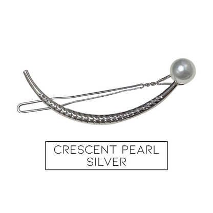 Pince à cheveux en perles à une ligne 